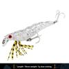 70mm Length 3D Flash Shrimp Longcast Design Shallow Minnow Slow Sinking Wobbler  Predator Fishing