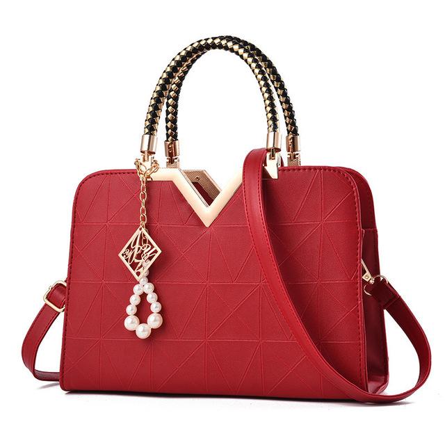 Women's Handbag 2Autumn European and American New Style Stylized Handbag Fashion One Shoulder Crossbody Bag