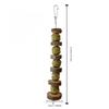 1pcs Alfalfa Grass Ball Skewer Grass Cake Grinding Teeth Apple Branch Bite Skewer Guinea Pig Rabbit Dragon Cat Snack Bite Stick