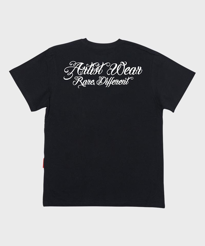 ARTISTWEAR [Atw] Lettering Short Sleeve T-Shirt