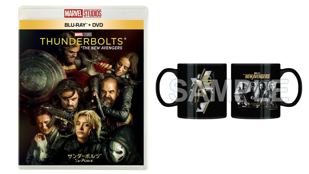 DVD Set with Original Mug Collection Thunderbolts Blu-ray + [Blu-ray]