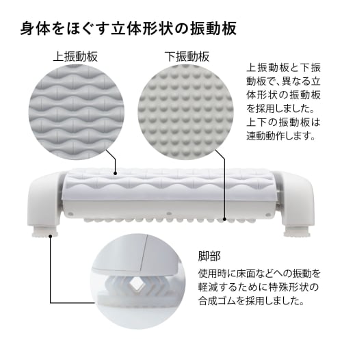 Thrive Massager "Improve Blood Circulation with a Wide Vibration Surface (vibrating Massage of Feet, Calves, Thighs, Hips, Back, Arms, Etc.)" MD-1850