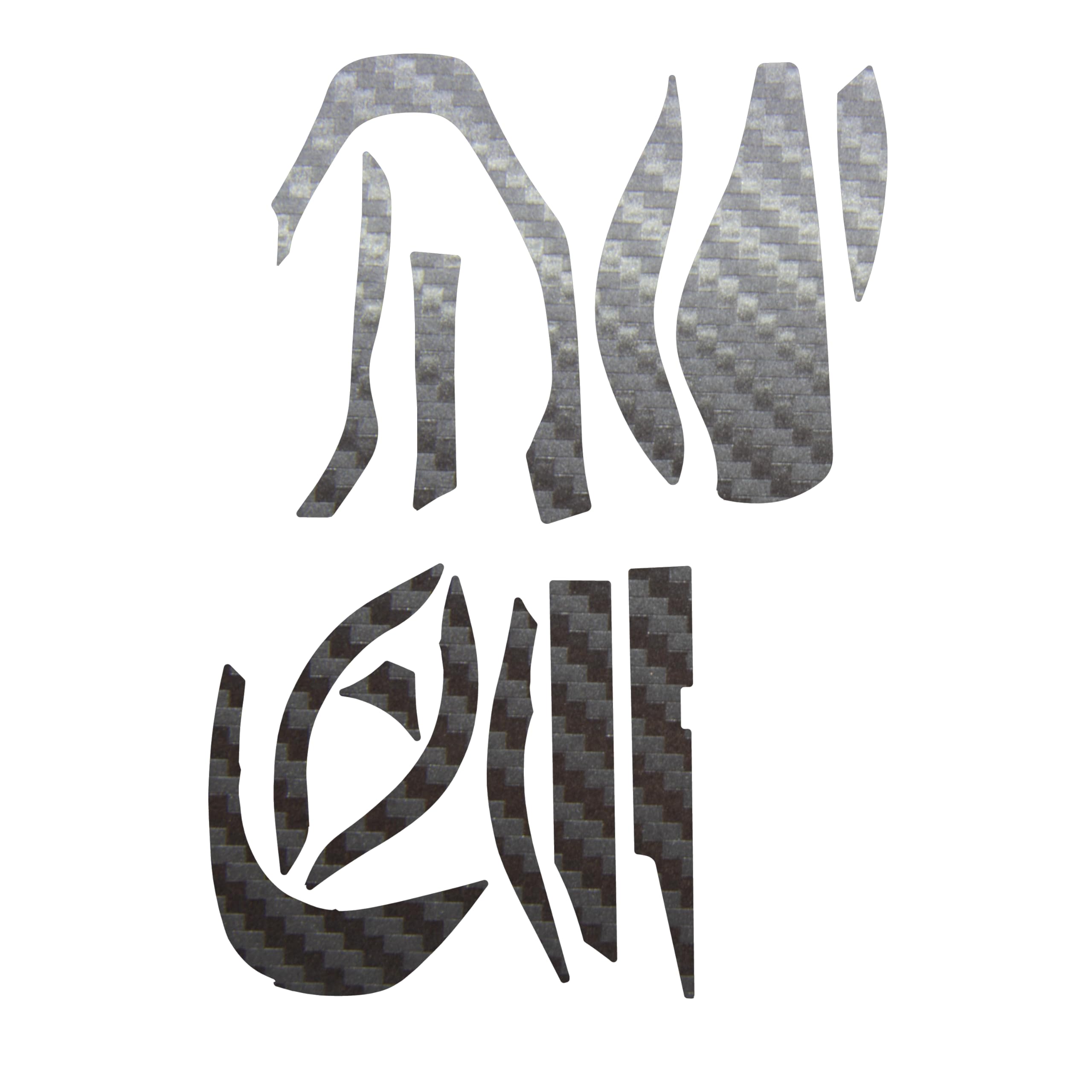 

CUSTOM YOROI 20 Exsence DCSS Custom Scratch Baitcasting Reel Customization SEAT.JP Decal, Protection, (Silver, Right-Handed)