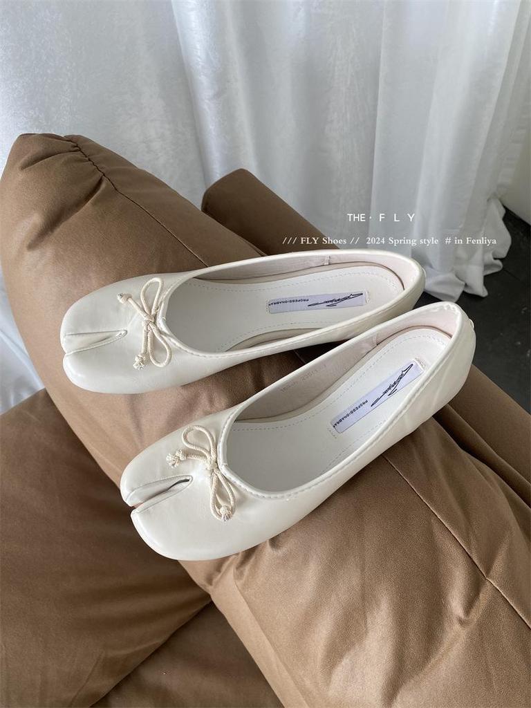 "Scarpe Trotter Comode con Dita Separate 2024 per Donna - Tacchi Spessi, Chic Casual"