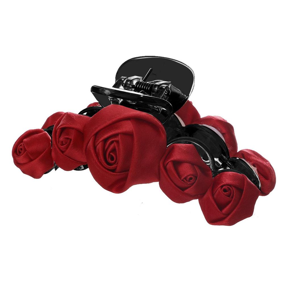 Hair Barrette Attractive All Match Ultralight Hair Clip Women Rose Flower Hair Claw Headwear Gift Women Hairpin for Girl