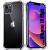 Protective Case - E.F.CONNECTION - for iPhone 14 Plus - Ultra Slim Silicone - Transparent - Shockproof