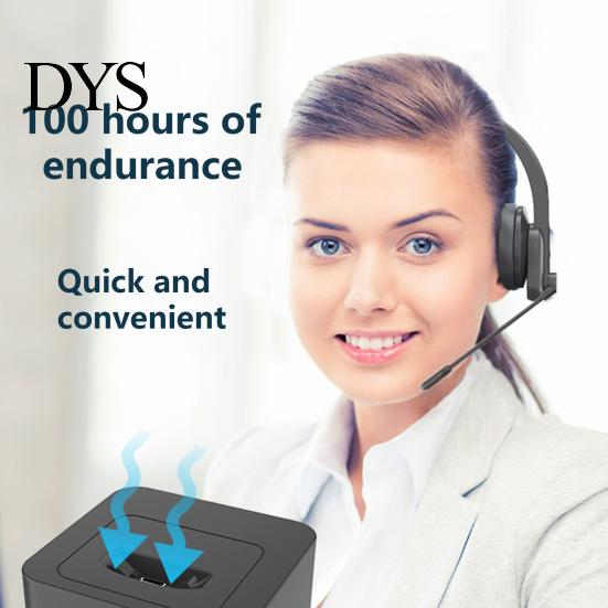 Wireless Earphone Headset Bluetooth-compatible 5.0 Noise Reduction Truck Driver Business Headphone Over Ear with Mic for
