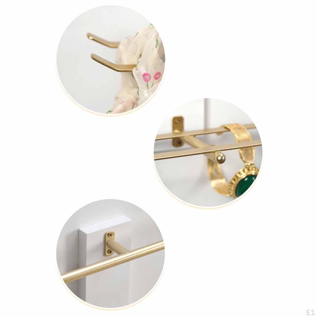Wand Montiert Schmuck Organizer Lagerung Halter Glatte Moderne Hängen Display Rack für