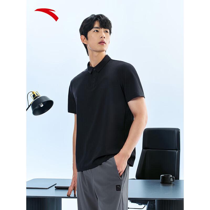 ANTA Men's Quick-Dry Breathable Polo T-Shirt
