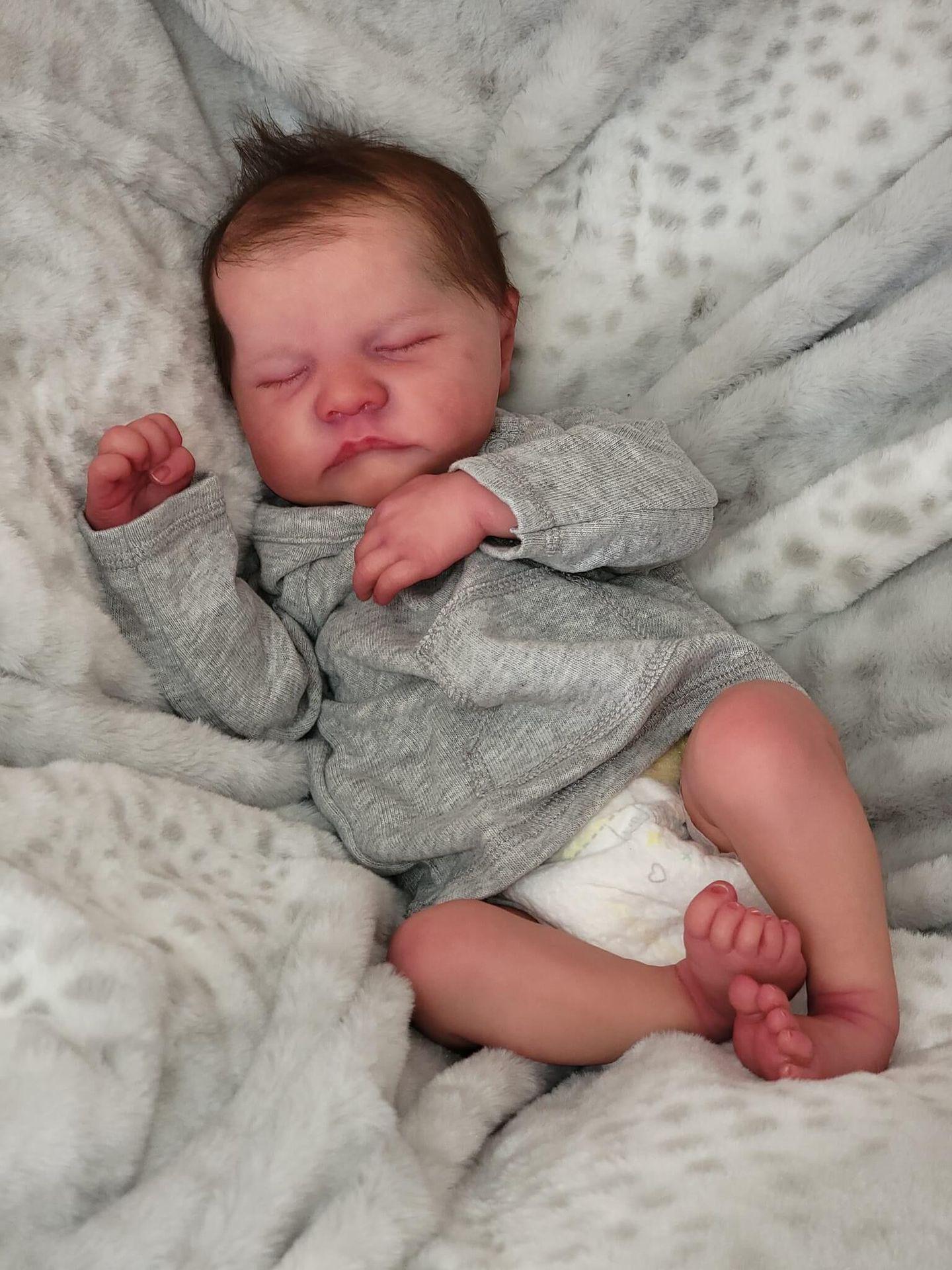 19 Levi Reborn Doll - Realistic Baby Simulation