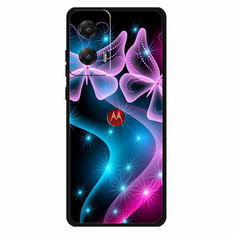 Soft Silicone Phone Cases For Moto G Stylus 5G 2024 Case Flower Cool Printed Shell For Motorola MOTO G Stylus 5G 2023 Covers Cat