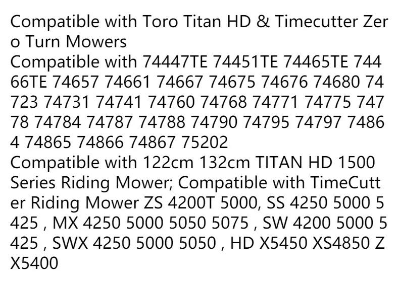 136-7842 Carburetor Carb Assy for 127-9289 136-7840  Toro TimeCutter Titan Exmark Quest Radius Riding Mowers