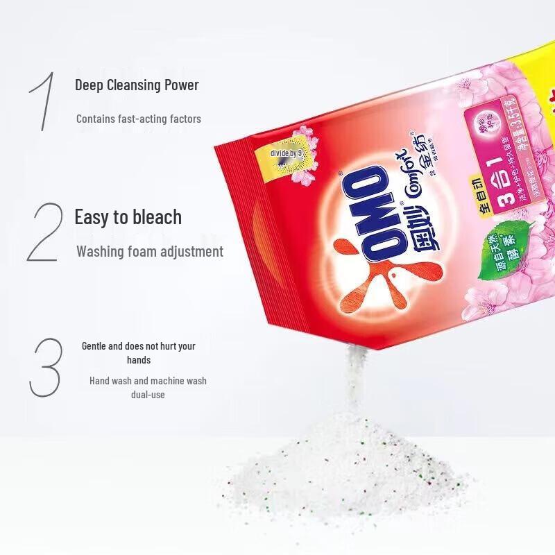 Sanban Toothbrush and Omo Washing Powder Bundle