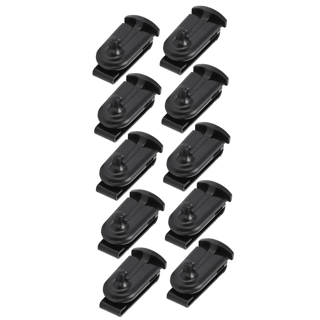 10pcs Walkie Talkie Belt Clip Clamps Intercom Belt Back Clip for T5720 5428 5628 5728