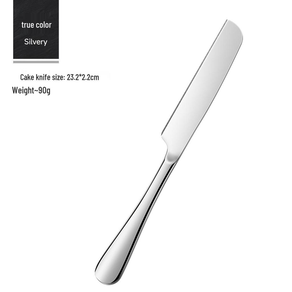 Stainless Steel Cake & Pizza Cutter and Spatula Set with Gift Box