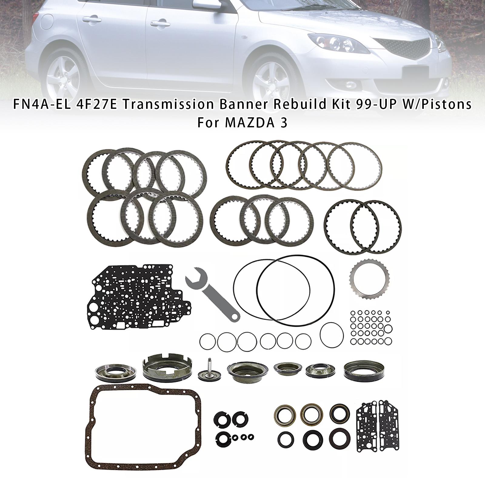 

FN4A-EL 4F27E Комплект для переборки трансмиссии Banner 99-UP С поршнями для MAZDA 3