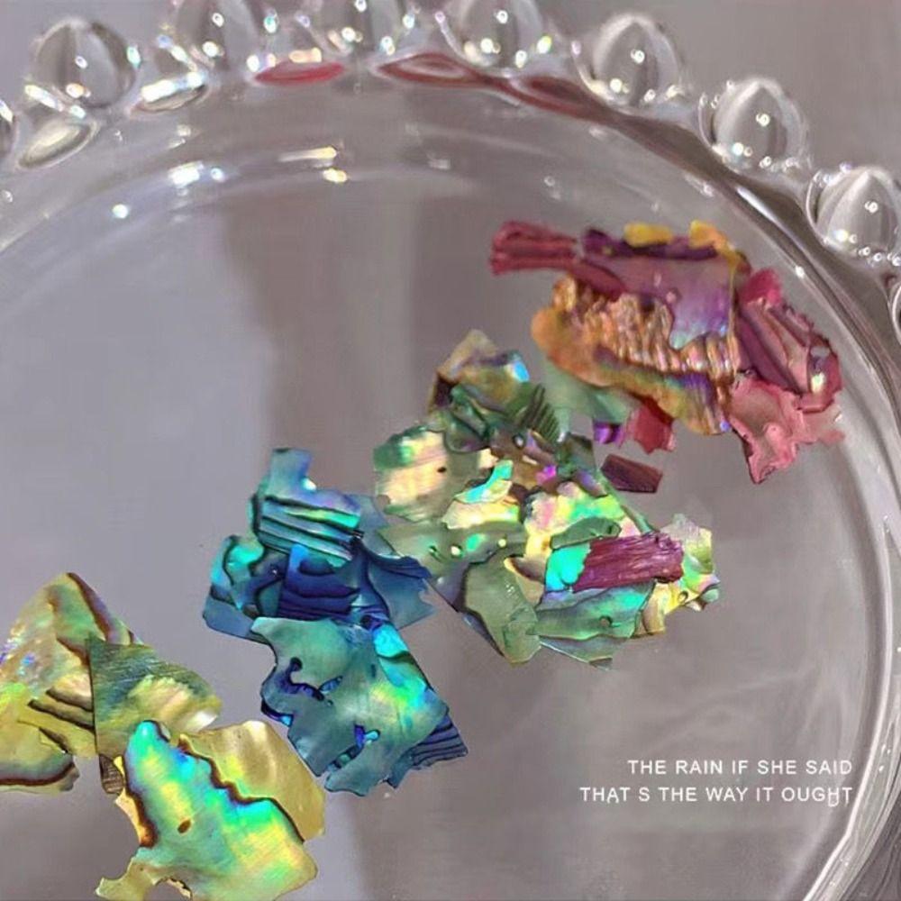 Shell Fragments Nail Decoration Irregular Nail Art Charms Nail Art Decoration  DIY Manicure