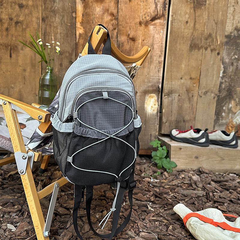 Sports Outdoor Leisure Backpack 2-in-1 Single Shoulder Tide Bag Large Capacity Waterproof Backpack Chest Bag Mountaineering Backpack