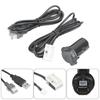 PAR---Audio Adapter USB AUX-IN Audio Cable Adapter for Peugeot 307 407 308 408 508 3008