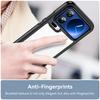 For Xiaomi 17 Pro Max Phone Case WANLONFENG XC Series TPU Acrylic Cover with Tempered Glass (Big Lens Hole)