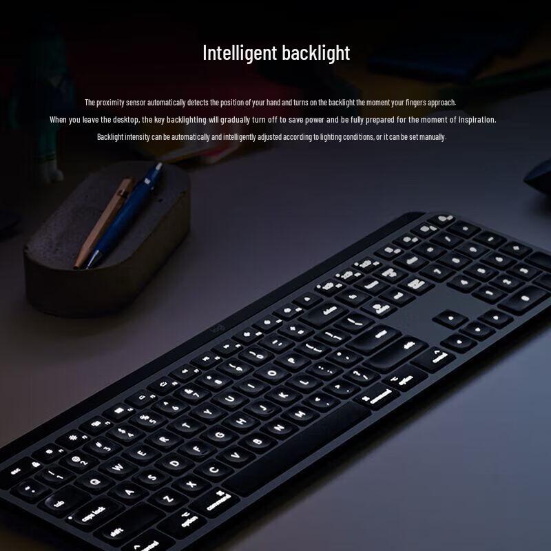 Logitech MX Keys for Mac Wireless Bluetooth Keyboard