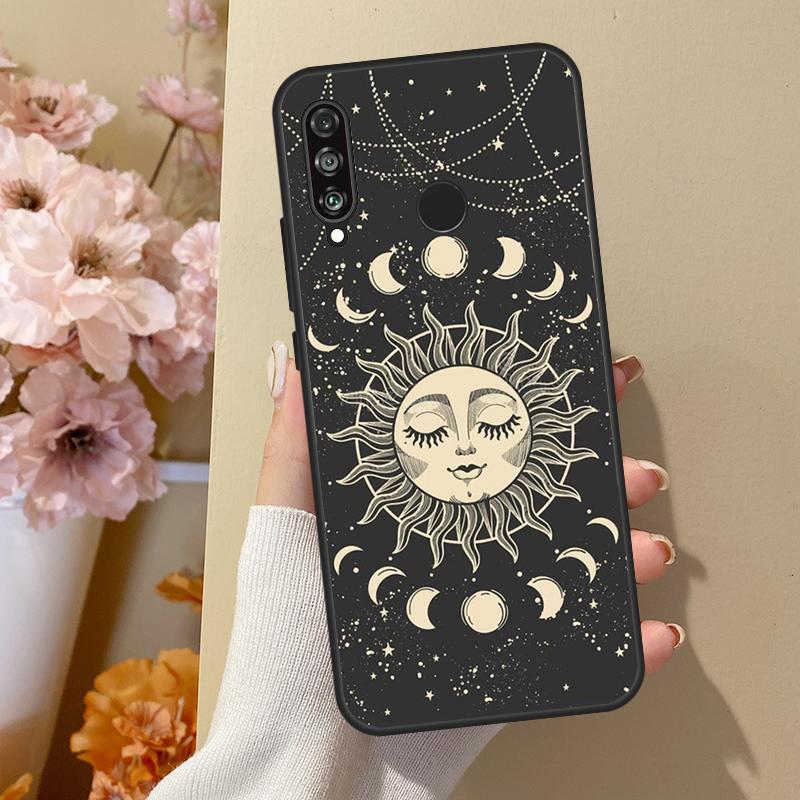 Magic Moon Tarot For Huawei Nova 7i 8i 11i 12i 12s Y73 Y70 Y90 Y60 Y72 Y61 Y91 9 10 SE P30 Pro P40 Lite Case