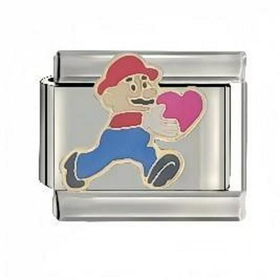 DIY Italian Bracelet with Super Mario & Toy Story Charm