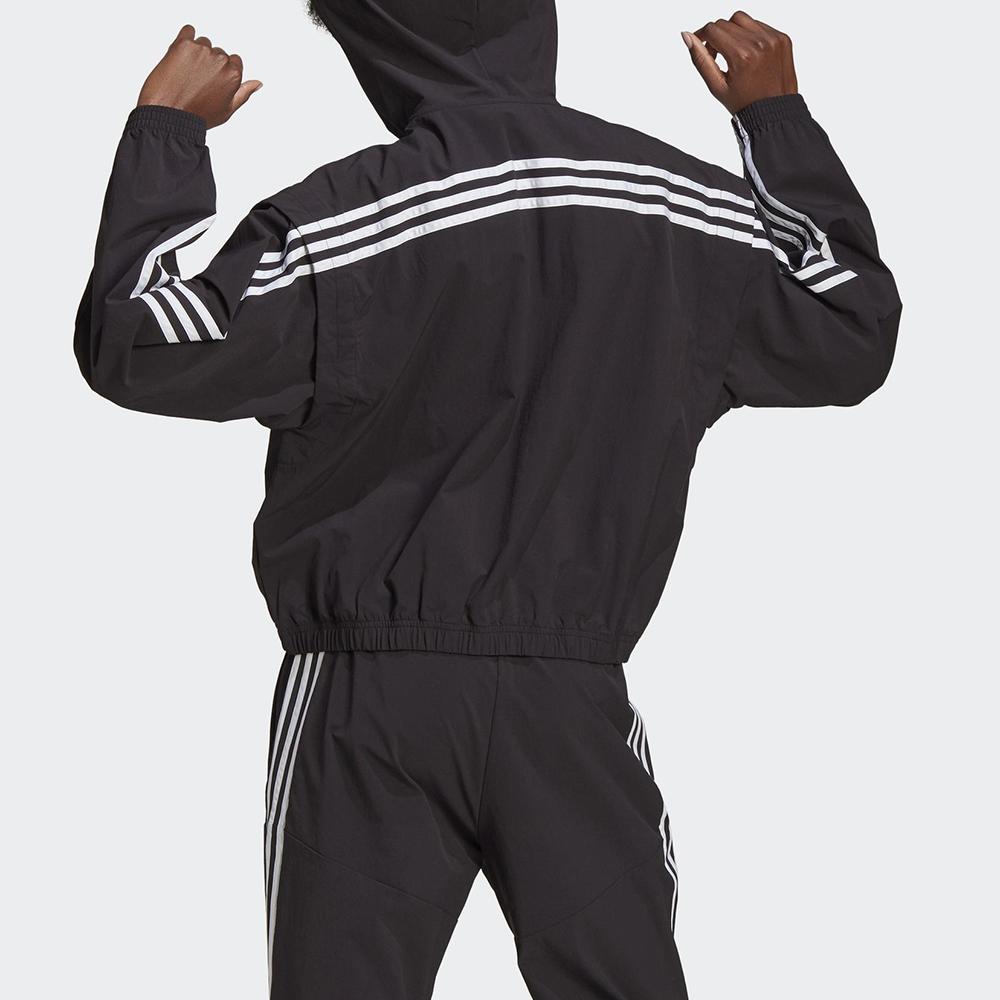 adidas Aeroready Removable Sleeve Sports Hooded Jacket Women Jackets Black GP8725