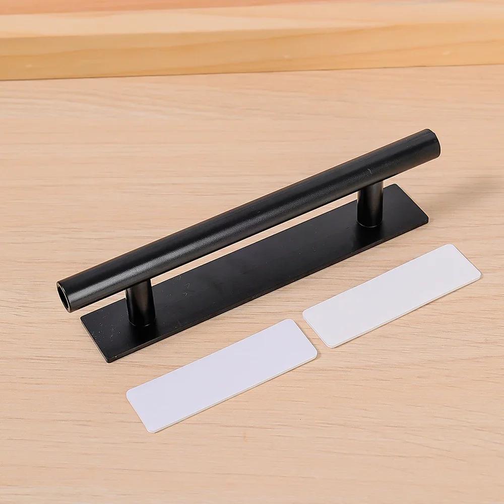 10 Pcs Punch-Free Self-Adhesive Furniture Door Handles for Bedroom Wardrobe - Wardrobe Pulls Home Hardware Door Knobs