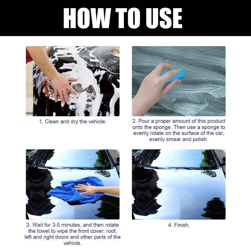 Nano Coating Automotive Ceramic Crystal Plating High Gloss Waterproof Superhydrophobic For Car Detailing