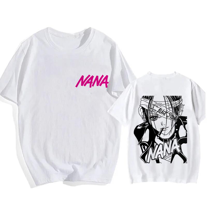 Pánské Dámské Vtipné Tričko Nana Osaki Goth Manga Tričko Black Stones Grafické Topy Móda Hip Hop Y2k Tričko Streetwear Oblečení