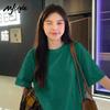MJ STYLE Women's Pure Cotton Short Sleeve T-Shirt