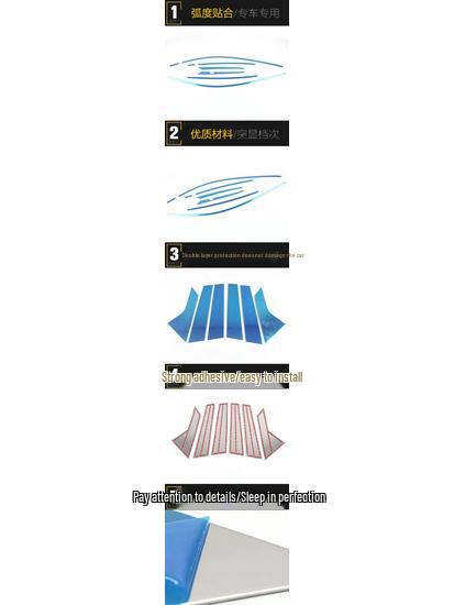 Tillämplig Ljus Dekorationslist för 2021 Elantras Bilfönster: Repkänsligt, Slitstarkt Glasdekorationsklistermärke Tillbehör