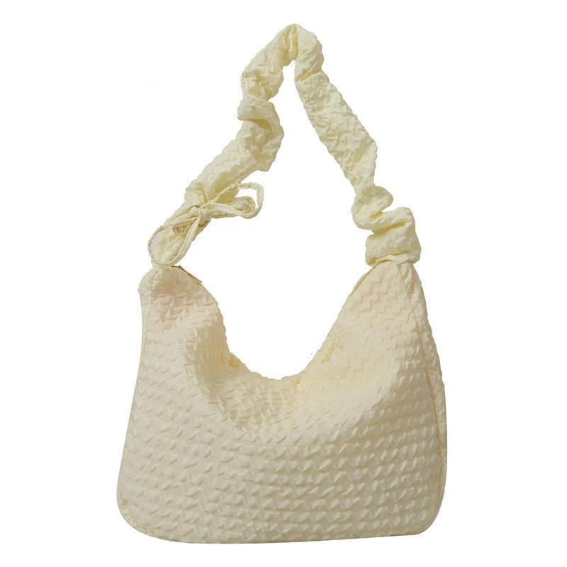 Trendy Korean Style Shoulder Bag 2023 Fall Winter New Fashion Wrinkled Hobo Bag