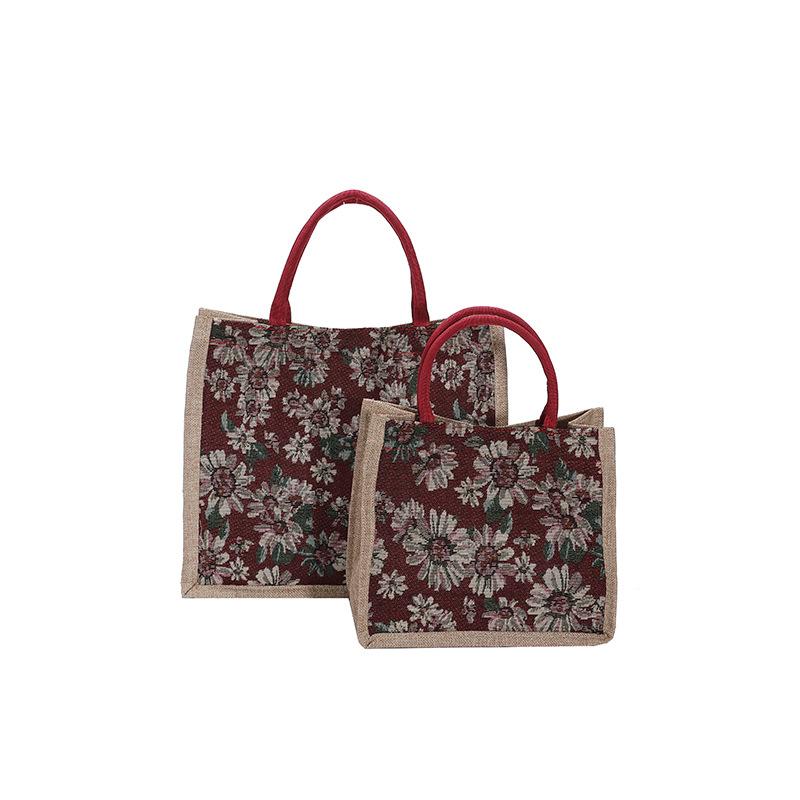 Large Capacity Cotton and Linen Bag Women's 2025 New Fashion Versatile Handbag Work Tote Bag