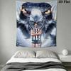 Collingwood Wall Tapestry Aesthetic Wall Hanging Printed Fabric Blanket Decorative Tapestries for Bedroom Living Room Home Decor