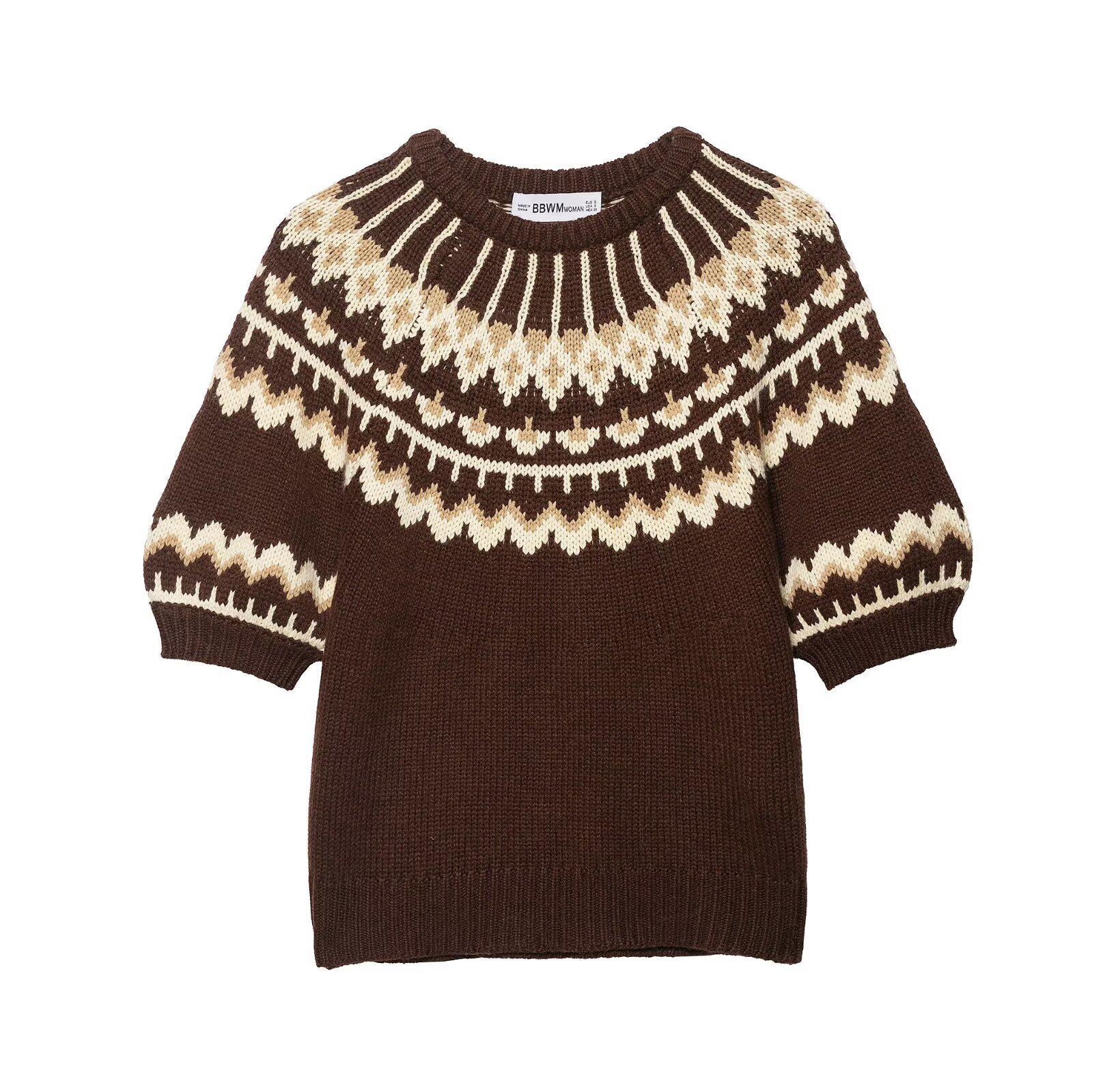 Popular European Button Knit Cardigan Medium