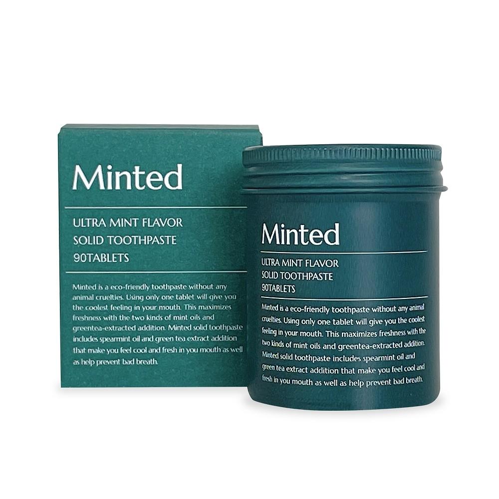 Minted Body Premium Solid Toothpaste 90 Tablets