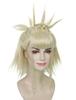 Wigs2you Women's H-5730 American Rapper Queen 90s Blonde Curly Updo Wig, Perfect for Halloween, Flame Retardant Synthetic Fiber