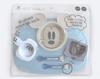 Nishiki Kasei Lunch Mickey Mouse B X Blue Plate, Icon, GR,