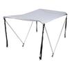 Boat Top Replacement Cover Aluminum Alloy Frame Waterproofing Oxford Cloth Sun Shelter Awning Cover for Canoes Kayaks