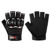 Herren Rutschfeste Atmungsaktive Halbfinger-Fahrradhandschuhe für Outdoor-Sportarten, Fitness, Gewichtheben, Taktisches Training und Angeln.
