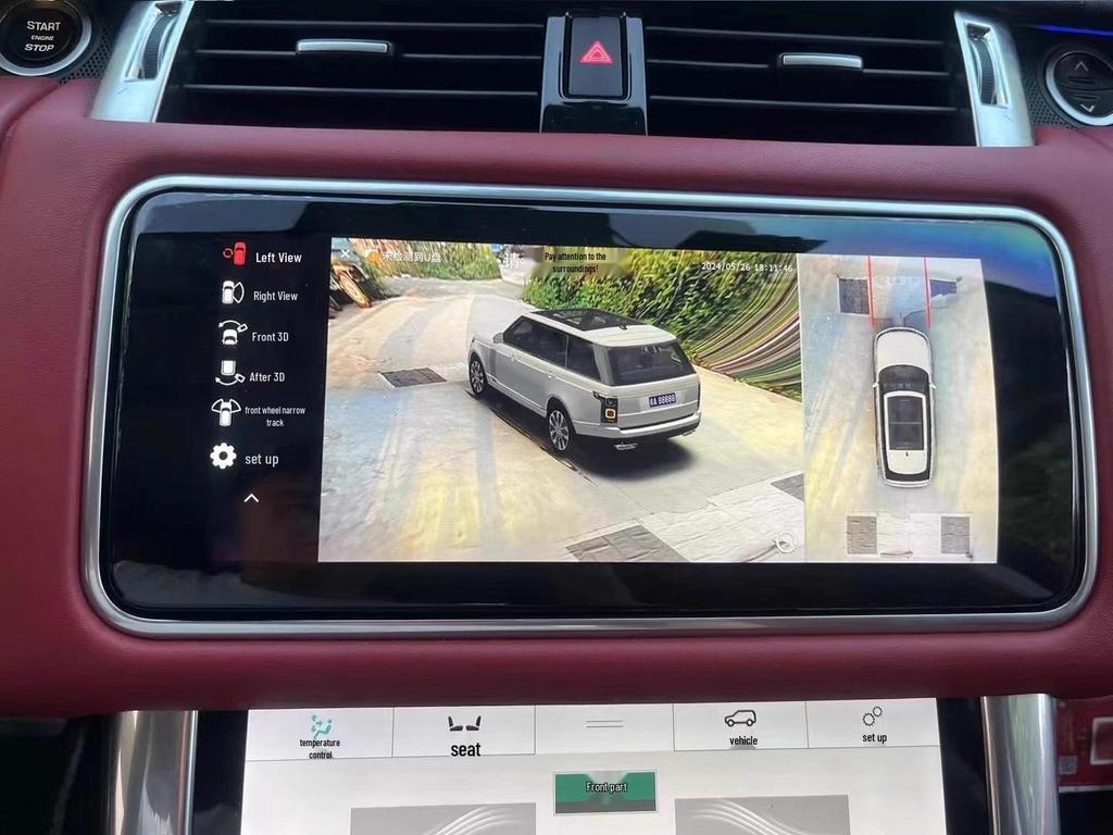 3D Panoramic Decoder for Land Rover Discovery & Range Rover, Jaguar XF/XFL - All-in-One 1080P