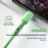 Quick Charge USB C 3A Type C USB-C Charger Wire Data Cord Liquid Silicone Cable Fast Charging Cable