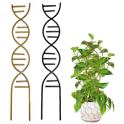 Metal Plants Trellis Hollow Twisted Indoor Outdoor Potted Flowers Plants Climbing Small Houseplant Vine Ivy Support Stake Gardening Supplies
