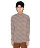 EPONYM Geometric Patterned Turtleneck_Brown