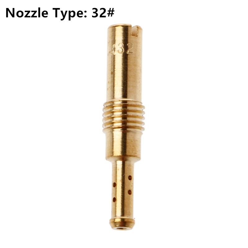1 Pc 35# 32# To 52# Slow Pilot Jet Vice Injector Nozzle For Keihin CB GY6 KOSO OKO PE CVK FCR Carburetor