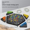 New Chain Triangle Chess Game Triggle Rubber Band Game Educational Interactive Game Battle Set For Family Party Gift