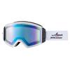 SWANS OUTBACK CRW Snow Made In Glasses Flash Blue Mirror and Clear UV Glasses and OB-MDH-CMDH Goggles, Japan, Anti-Fog, Compatible, Photochromic,