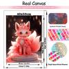 5D Diamond Painting Nine Tailed Little Fox Full Square/Round Diamond Embroidery Set Animal Landscape Mosaic Home Diamond Artist